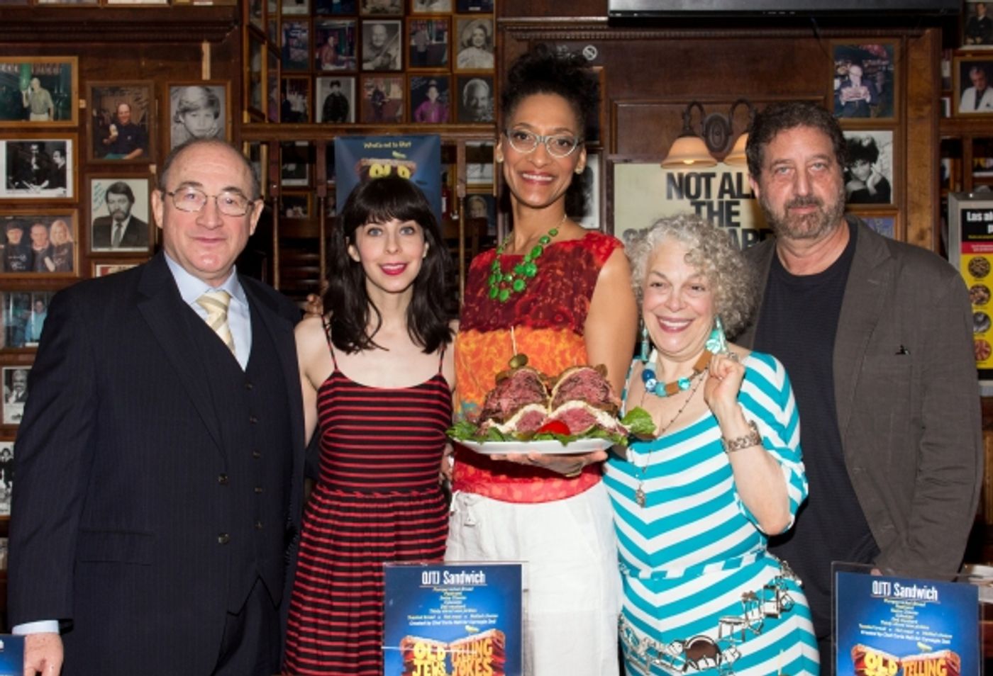 Photo Coverage: Carnegie Deli Unveils OLD JEWS TELLING JOKES Sandwich! Photo Coverage: Carnegie Deli Unveils OLD JEWS TELLING JOKES Sandwich! Image