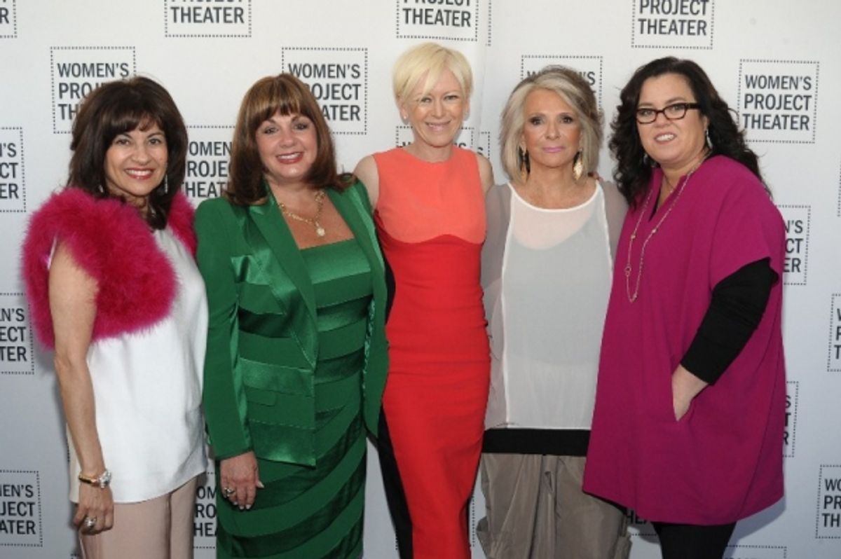 Donna Kalajian Lagani, Charlotte St. Martin, Joanna Coles, Sheila Nevins, Sheila Nevins, Rosie O'Donnell at 