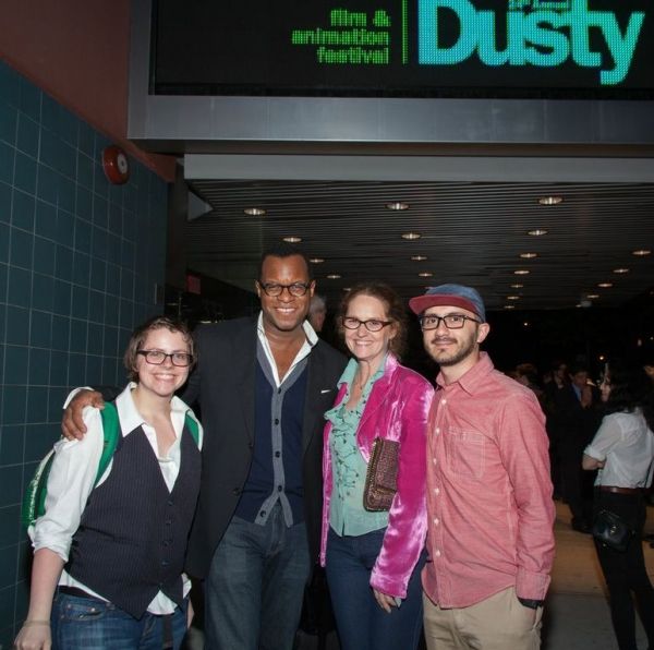 Rachel Scott, 2013 Thesis Student; WriterDirector Geoffrey Fletcher; Actor Melissa Le Photo