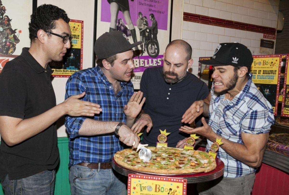 Grahm Stevens, Nate Miller, Matt D''Amico and Alex Hernandez at 