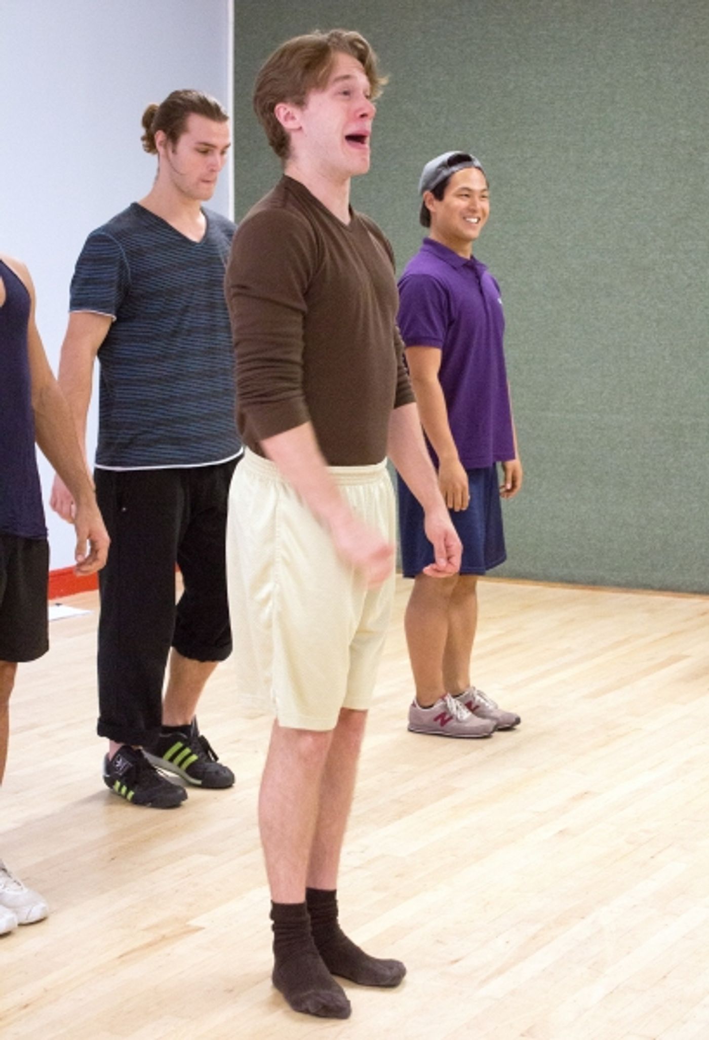 Photo Coverage: Meet the Sexy Men of Broadway- In Rehearsal for the BROADWAY BEAUTY PAGEANT  Image
