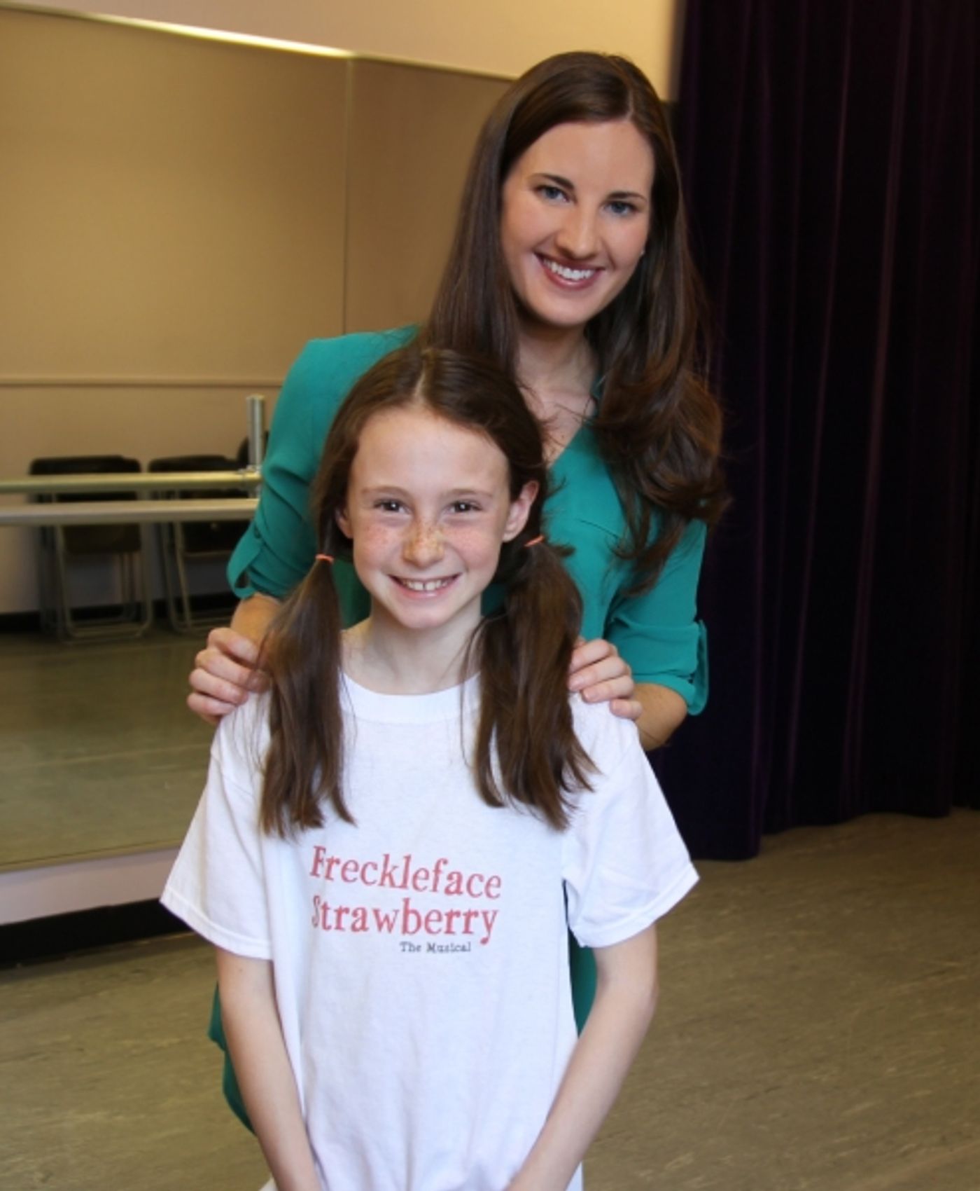Photo Flash: In Rehearsal with the Cast of FRECKLEFACE STRAWBERRY, Coming to NYC and NJ  Image