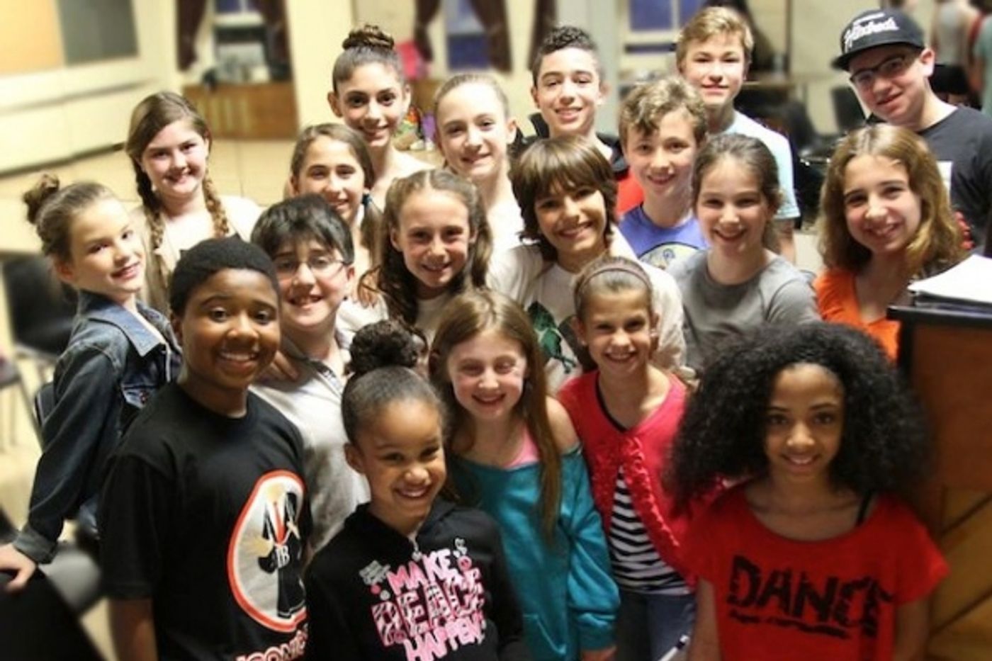 Photo Flash: In Rehearsal with the Cast of FRECKLEFACE STRAWBERRY, Coming to NYC and NJ  Image