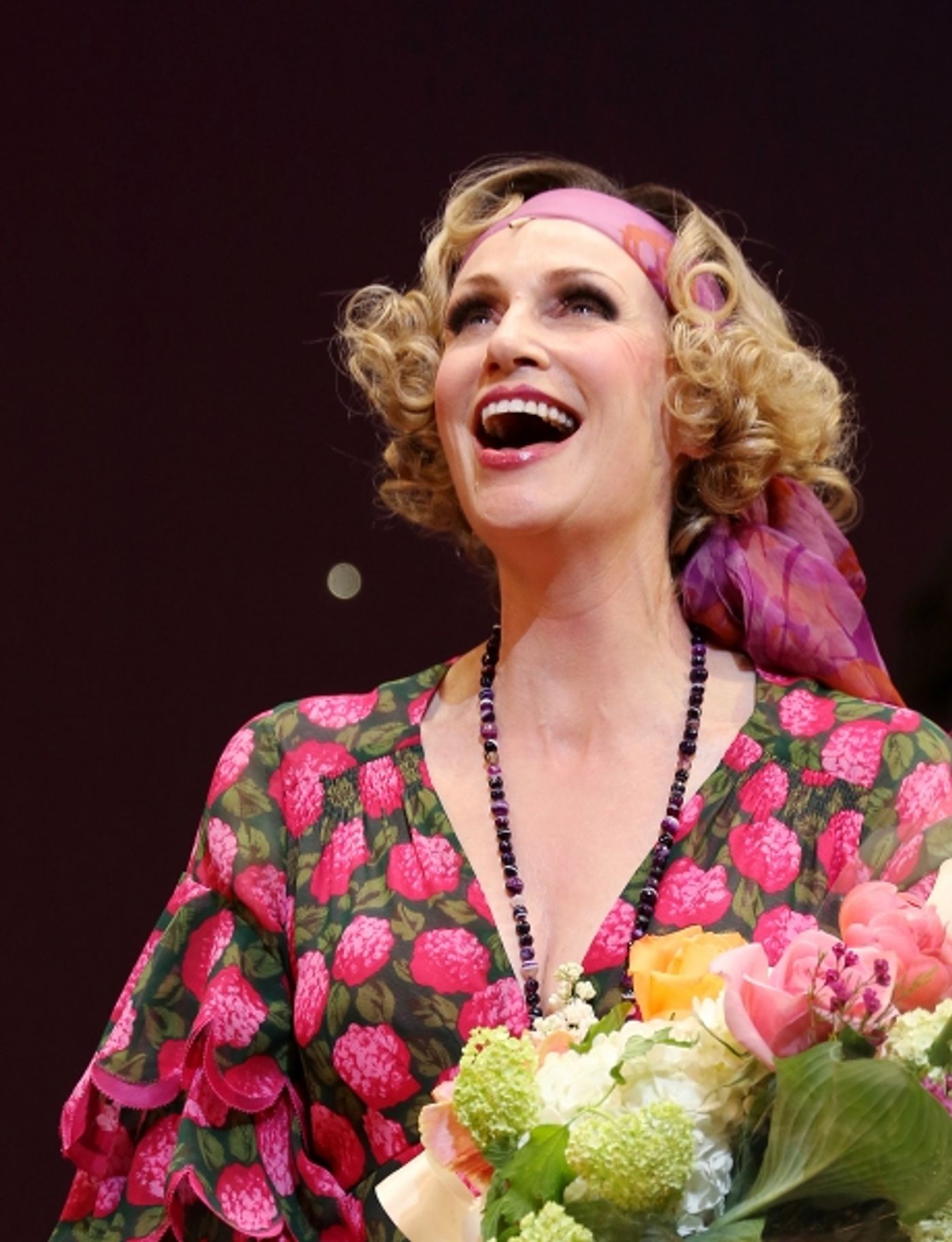 Photo Coverage: The New Miss Hannigan  Takes a Bow! Check Out Jane Lynch's Opening Curtain Call in ANNIE! Image
