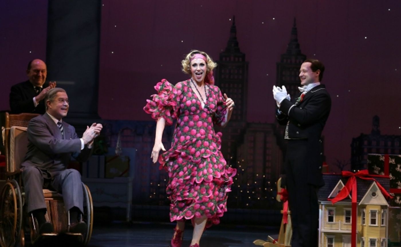 Photo Coverage: The New Miss Hannigan  Takes a Bow! Check Out Jane Lynch's Opening Curtain Call in ANNIE! Image