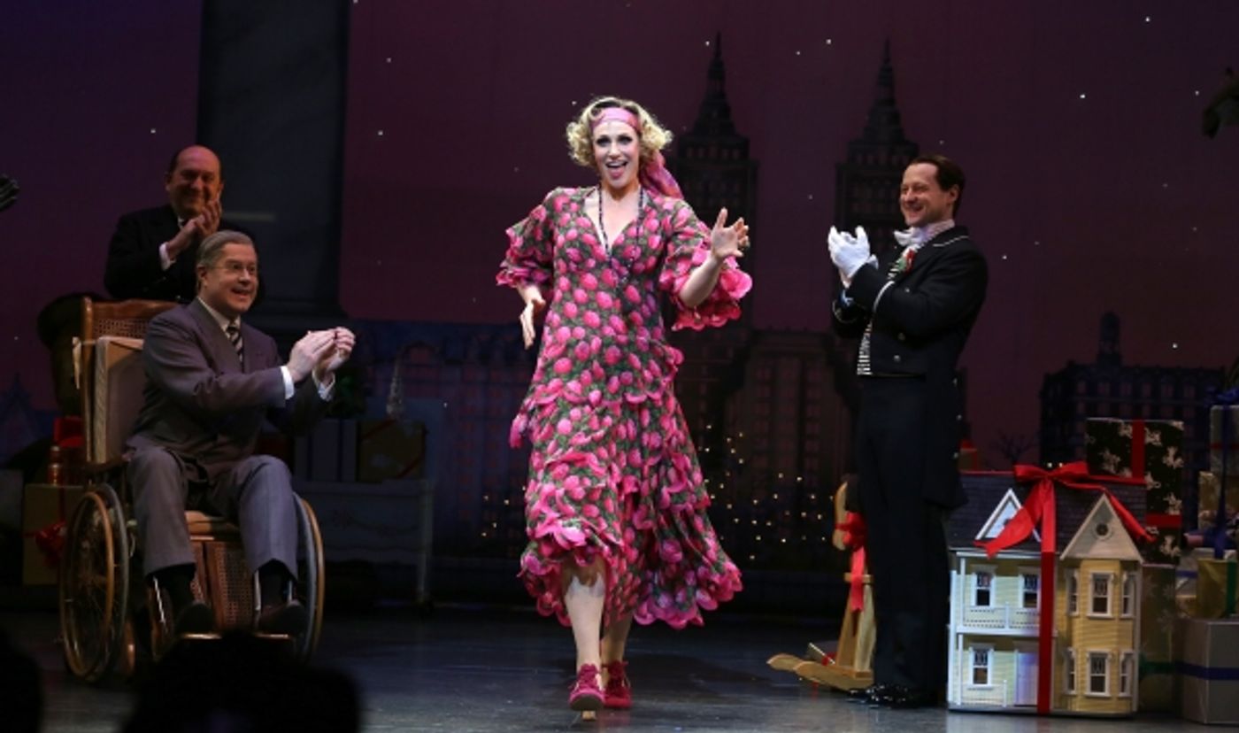 Photo Coverage: The New Miss Hannigan  Takes a Bow! Check Out Jane Lynch's Opening Curtain Call in ANNIE! Image