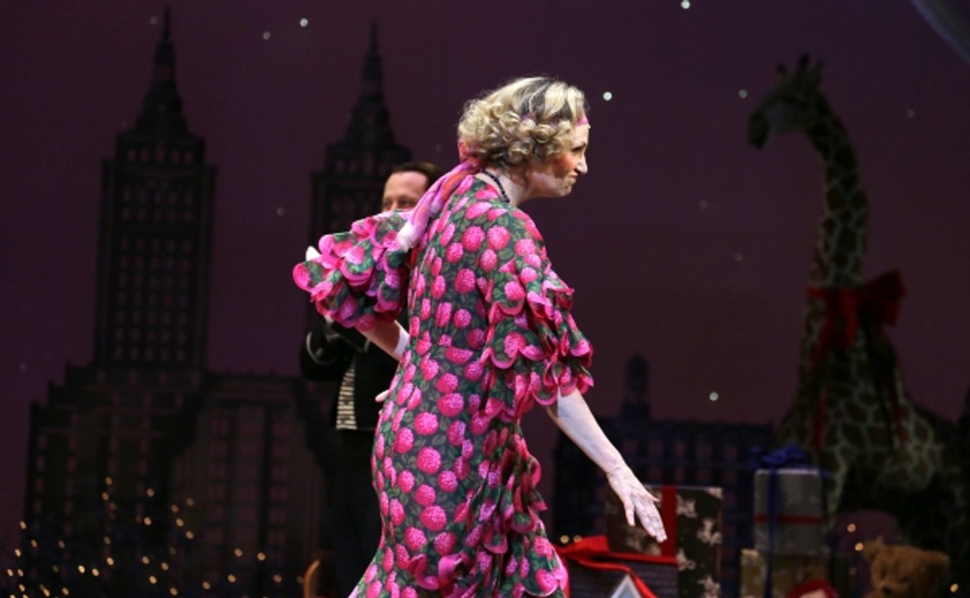 Photo Coverage: The New Miss Hannigan  Takes a Bow! Check Out Jane Lynch's Opening Curtain Call in ANNIE! Image