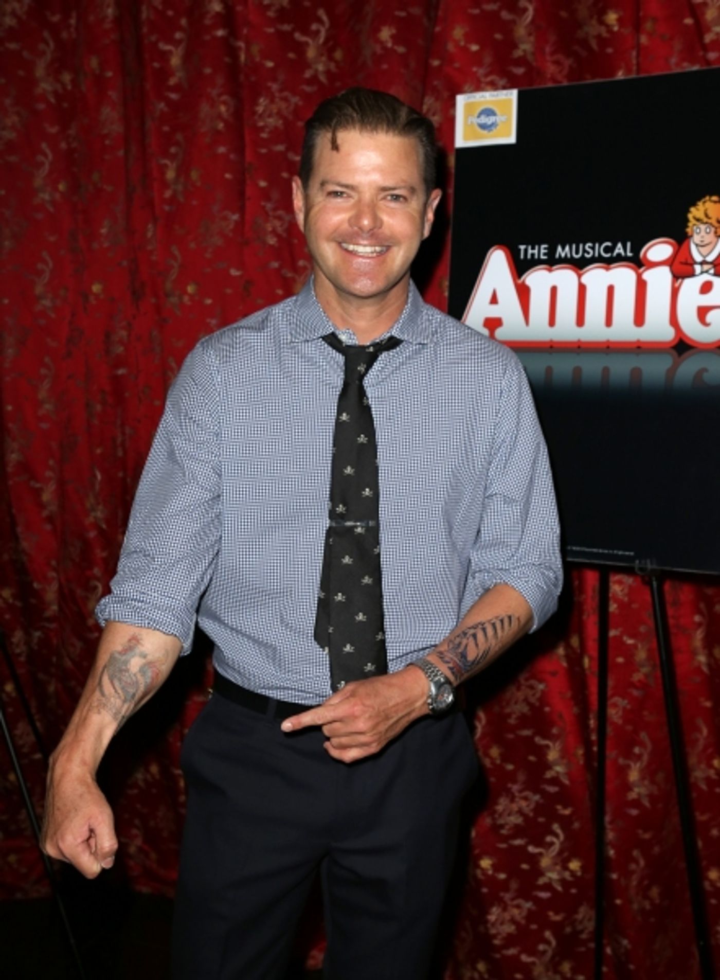 Photo Coverage: Cast Members from GLEE Join the Celebration for Jane Lynch's ANNIE Party! Image