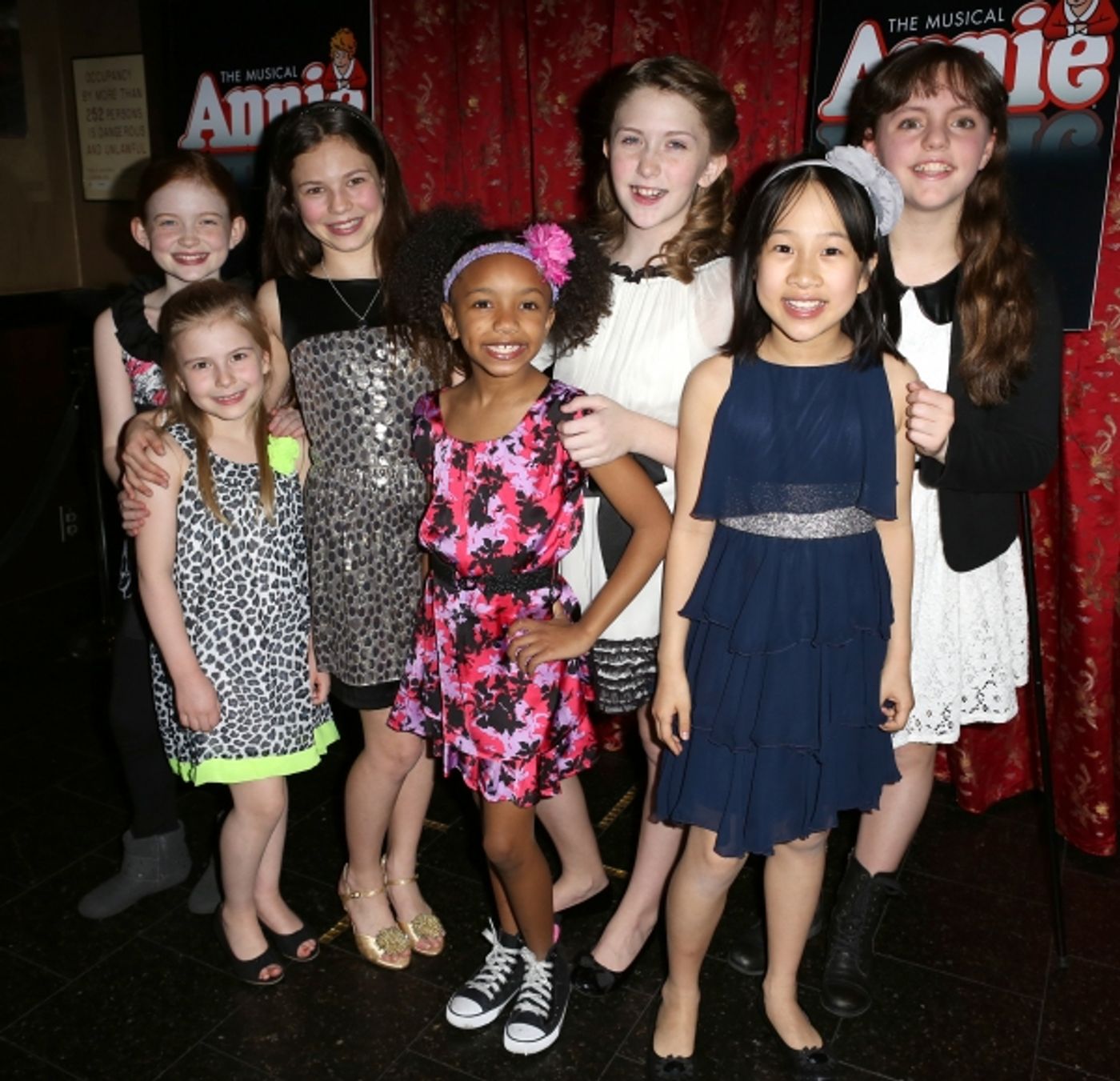 Photo Coverage: Cast Members from GLEE Join the Celebration for Jane Lynch's ANNIE Party! Image