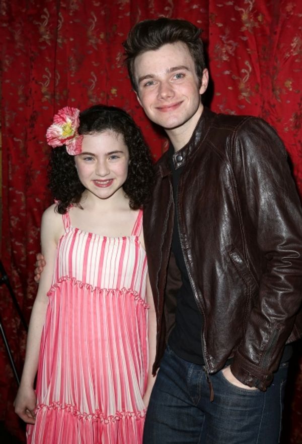 Lilla Crawford, Chris Colfer  Photo