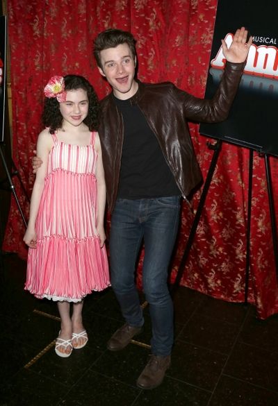 Lilla Crawford, Chris Colfer  Photo