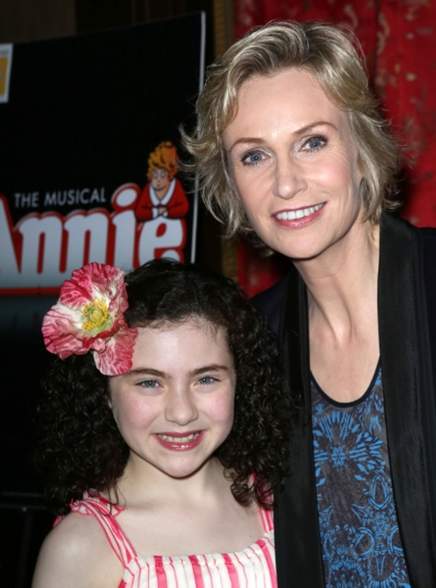 Photo Coverage: Cast Members from GLEE Join the Celebration for Jane Lynch's ANNIE Party! Image