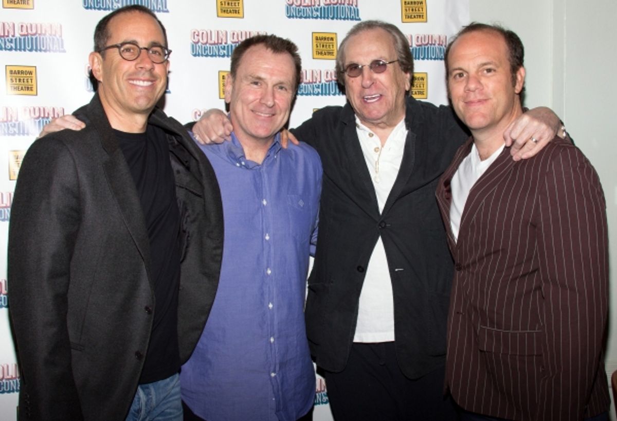 Jerry Seinfeld, Colin Quinn, Danny Aiello, Tom Papa at 