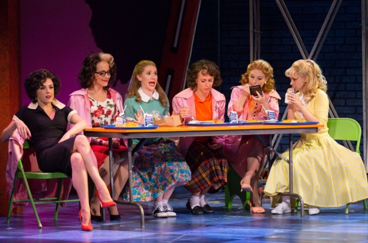 Kate Fahrner, Rachel Camp, Tracey Dunn, Tara Tagliaferro, Lilly Tobin and Laura Giknis at 