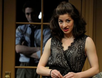 Bridget Saracino (foreground) and Steven Jaehnert Photo