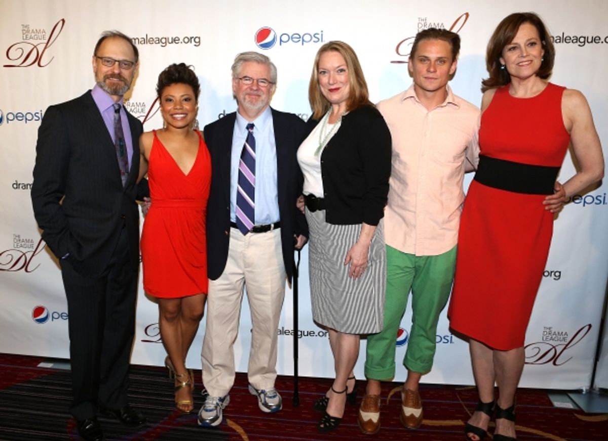 David Hyde Pierce, Shalita Grant, Christopher Durang, Kristine Nielsen, Billy Magnussen, Sigourney Weaver  at 