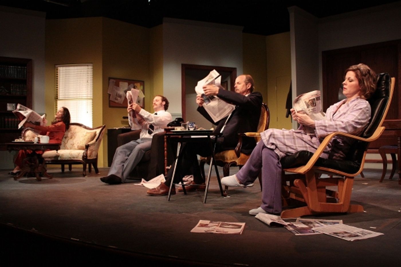 Photo Flash: First Look at Hampton Theater's HOW THE OTHER HALF LOVES Image