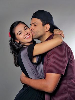 Sophia Benedetti and Carlos MonzÃ'³n star as undocumented workers Figaro and Susana @ BroadwayWorld Sophia Benedetti and Carlos MonzÃ'³n star as undocumented workers Figaro and Sus Photo