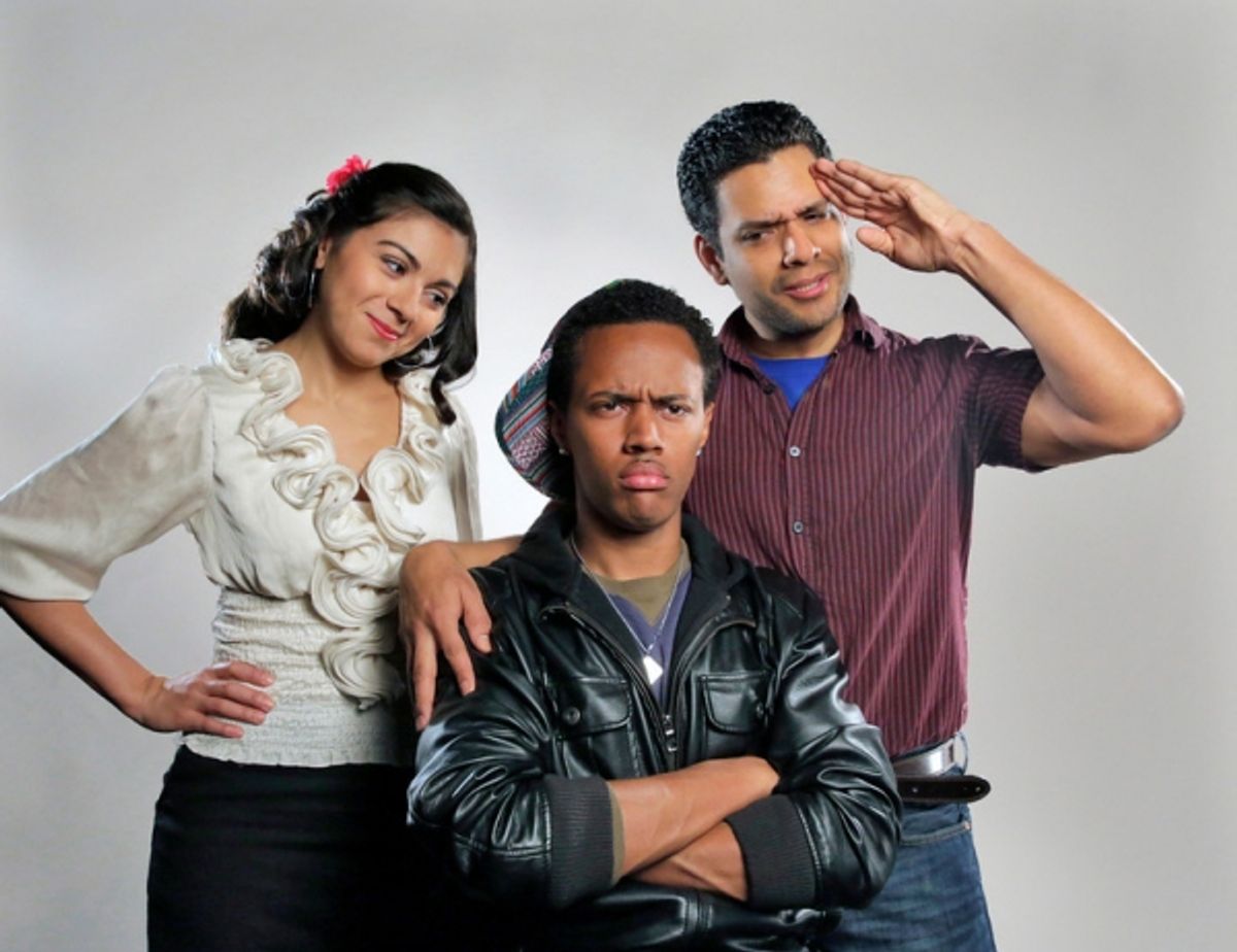 Sophia Benedetti, Anthony Chatmon II and Carlos MonzÃ'Â³n at 