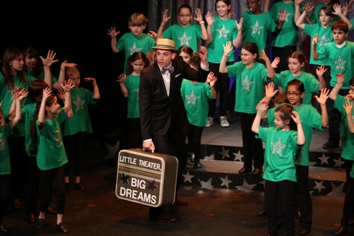 David Rossetti and the West Side Y''s Kids Company sing about ''Trouble''...''right here in NEW YORK CITY!'' at 