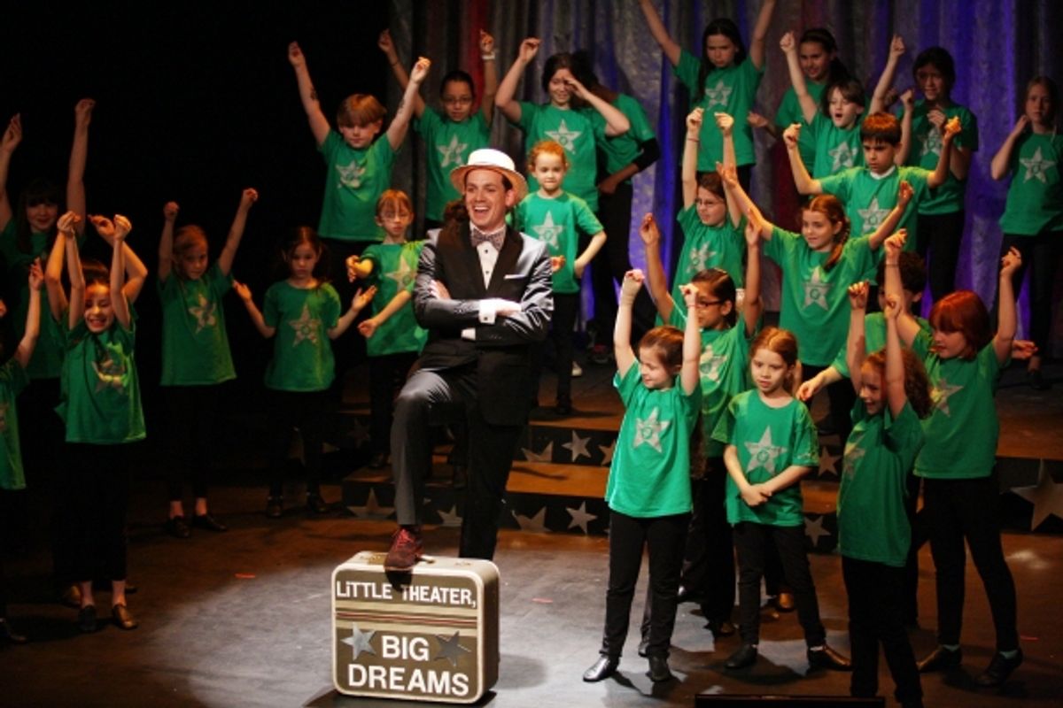 David Rossetti and the West Side Y''s Kids Company ode to Music Man at 