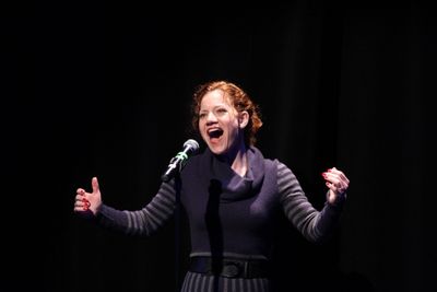 Kathy Calahan sings about everyone''s favorite dessert, ''Ice Cream'' Photo