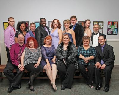 (front row, l to r) Stephen Kantrowitz, Jodi Chekofsky, Jennifer Montague, Gwendolyn  Photo