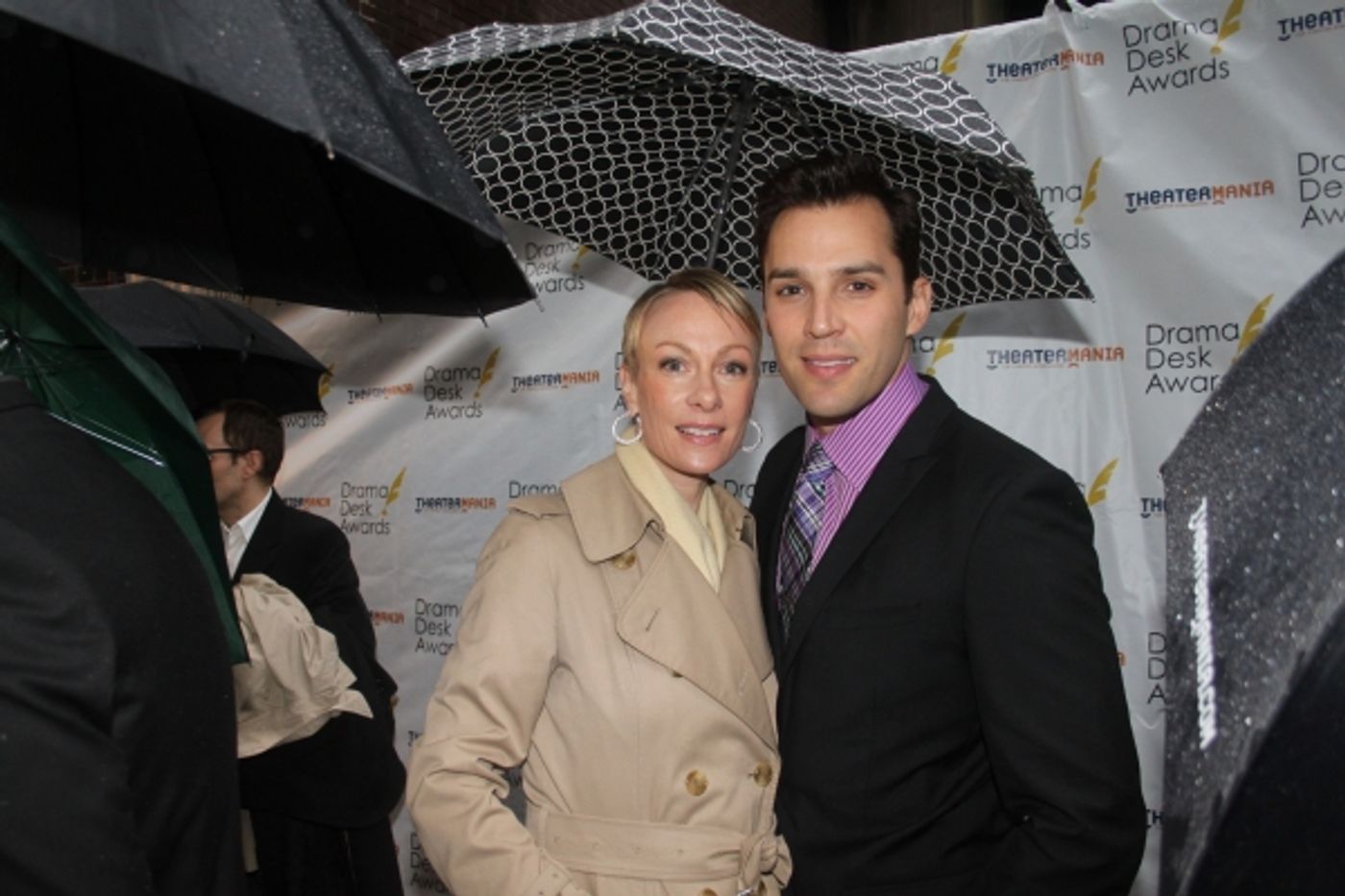 Photo Coverage: Rain + Stars = The 2013 Drama Desk Awards Arrivals! Image