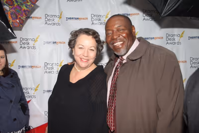 Chuck Cooper and his wife Photo