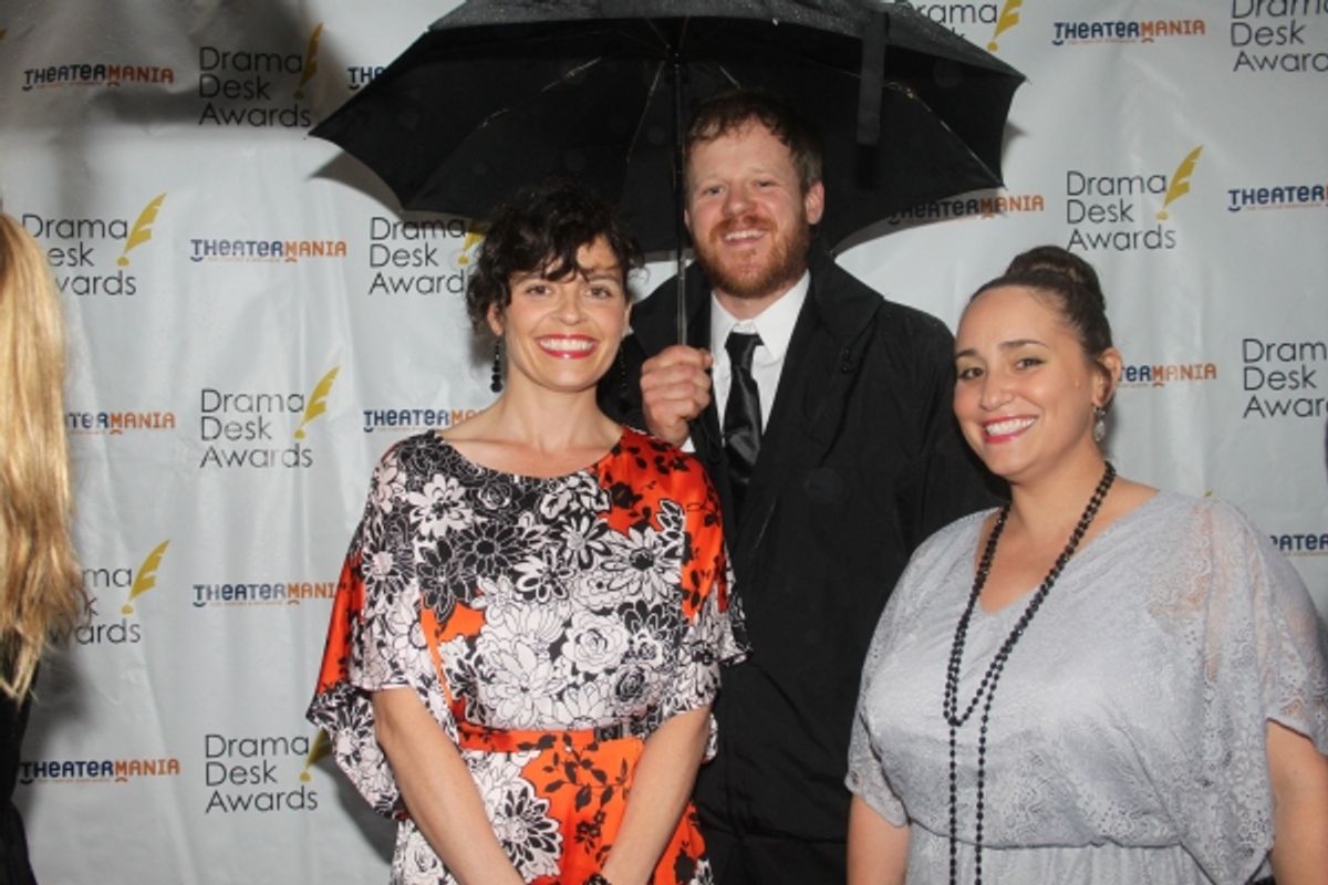 Gwendolyn Warnock, Kirjan Waage and Gabrielle Brechner at 