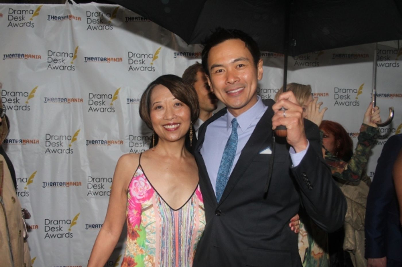Photo Coverage: Rain + Stars = The 2013 Drama Desk Awards Arrivals! Image