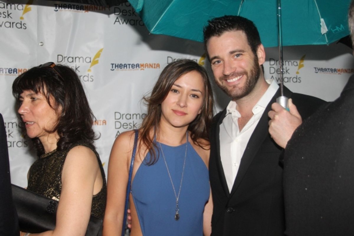Colin Donnell and Zelda Williams at 