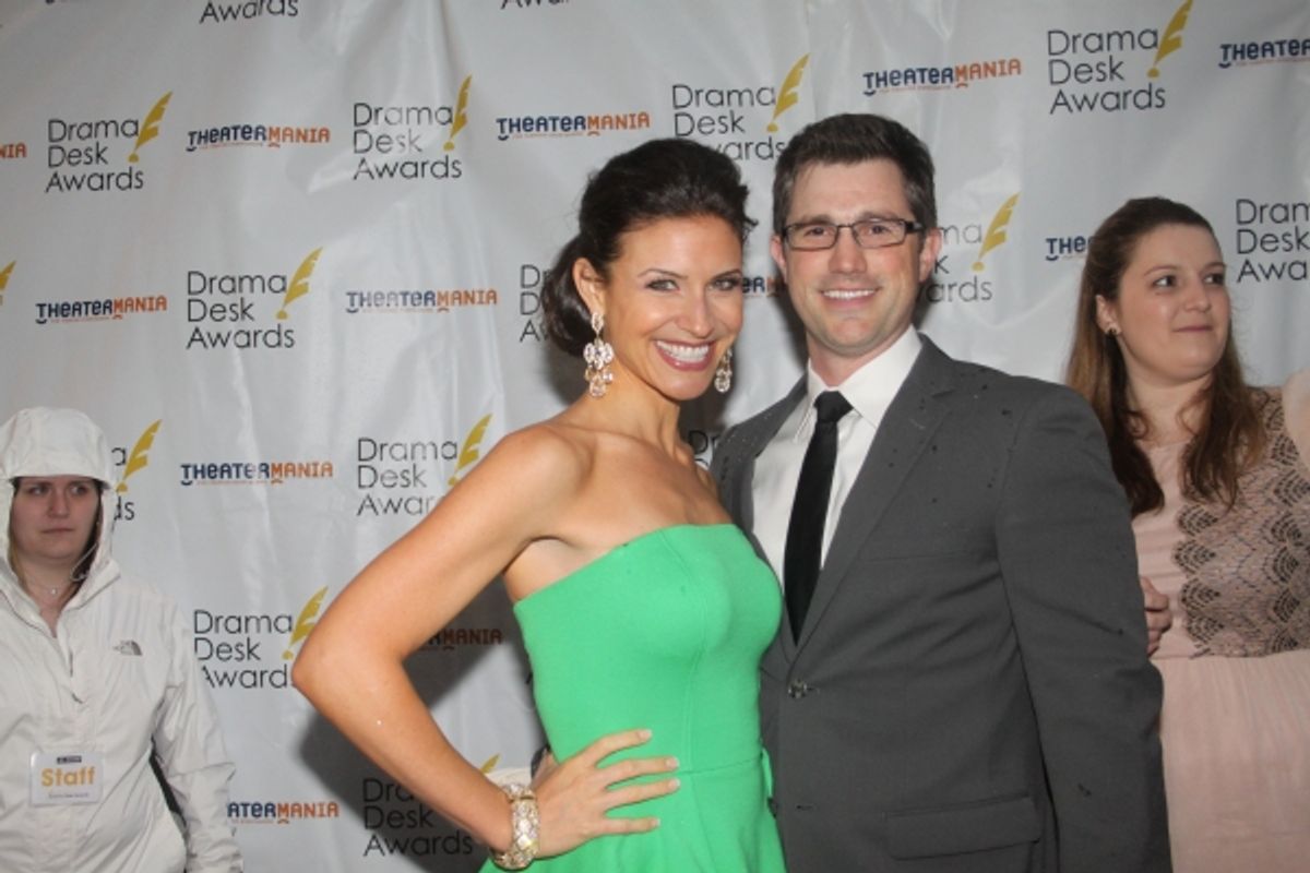 Jenny Powers and Matt Cavenaugh at 