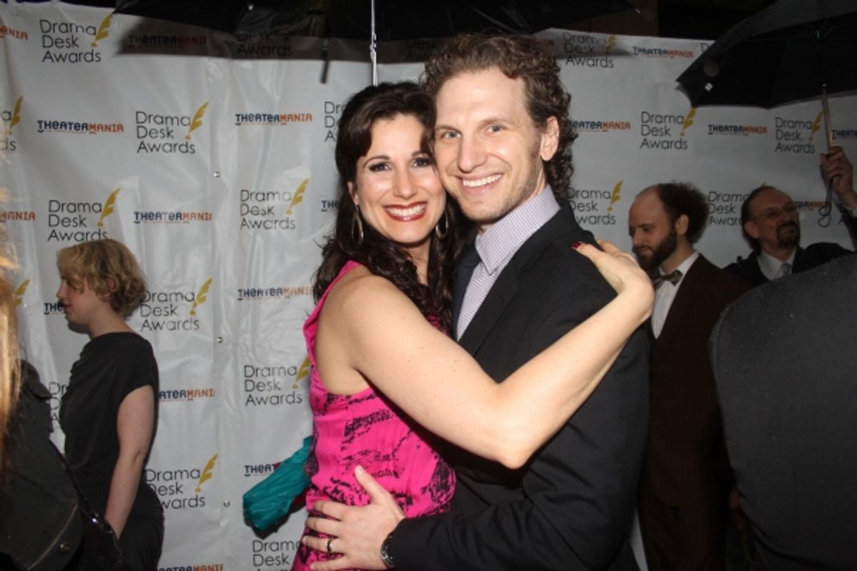Stephanie J. Block and Sebastian Arcelus at 