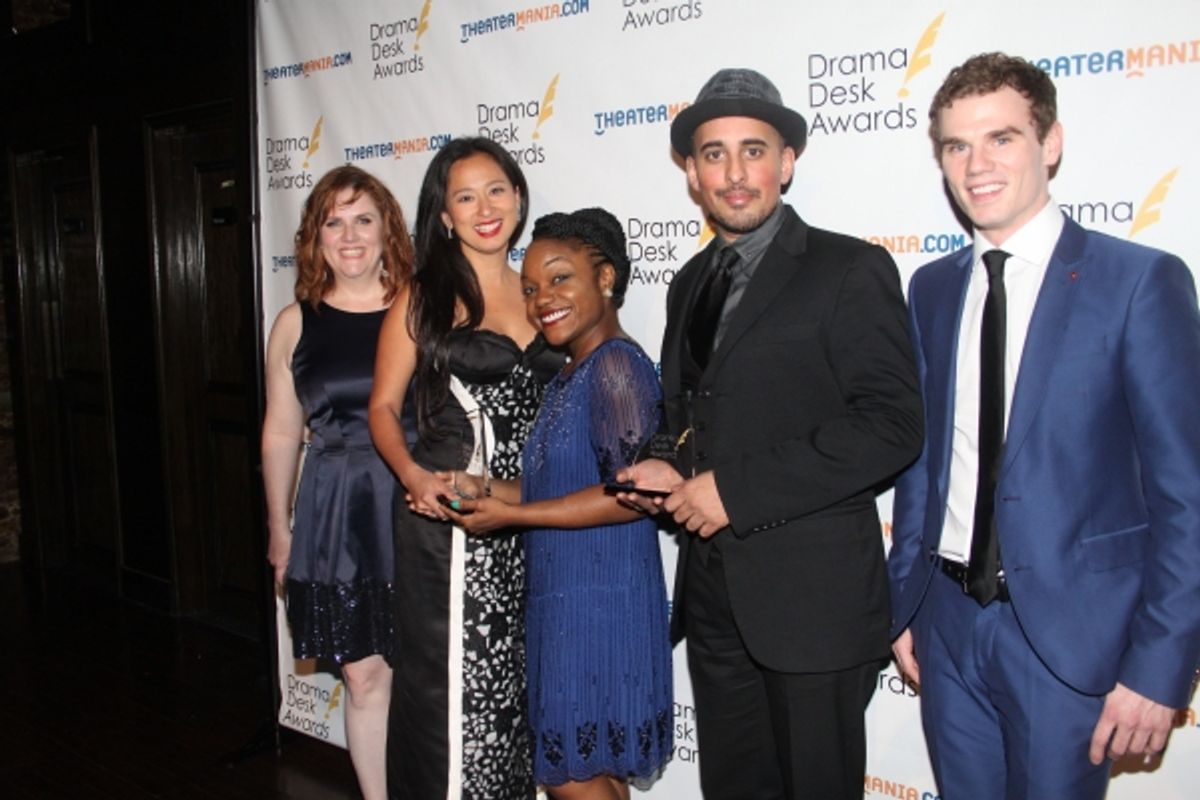 Donna Lynne Champlin, Marie-France Arcilla, Kenita Miller, Mehal Joshi and Jay Armstrong Johnson at 