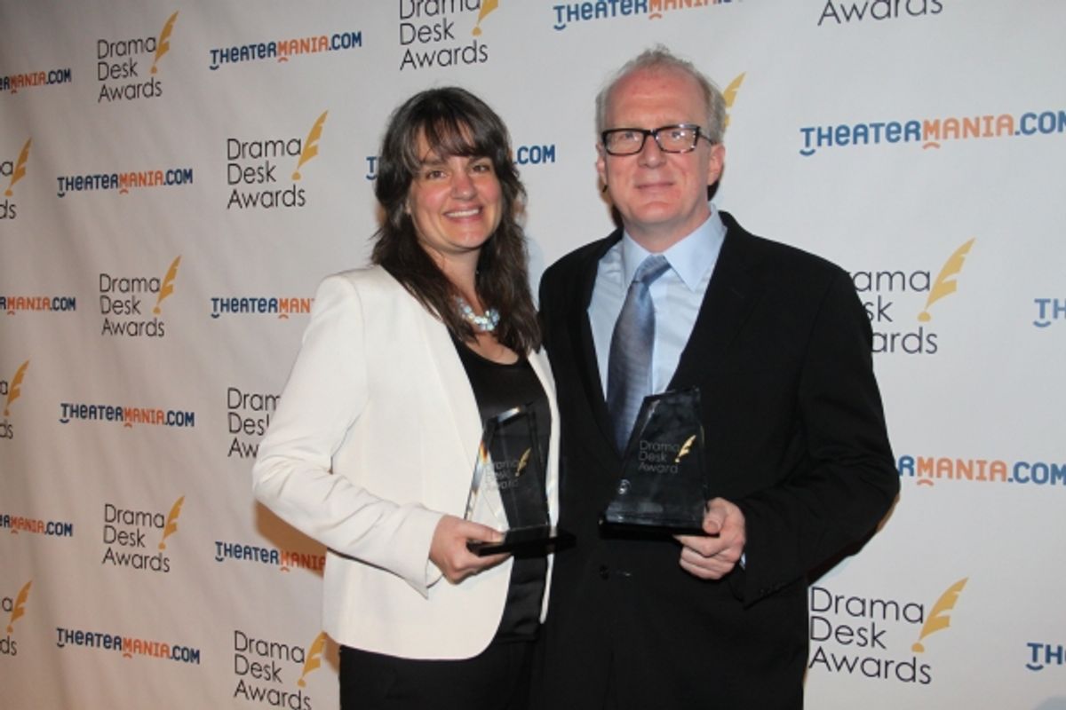 Pam MacKinnon and Tracy Letts at 