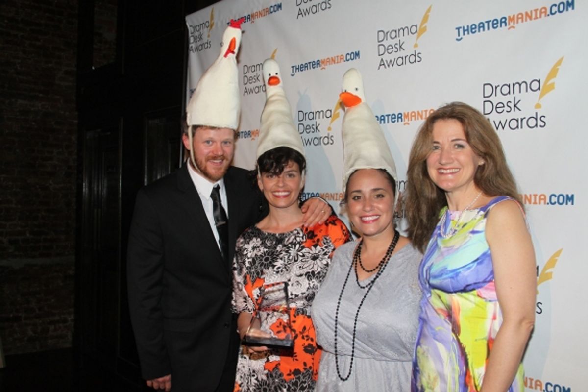 Kirjan Waage, Gwendolyn Warnock, Gabrielle Brechner, Cheryl Henson at 