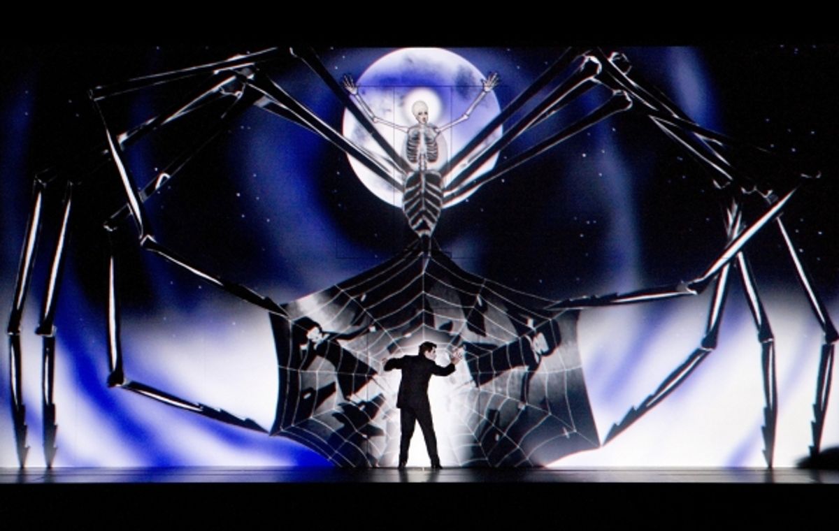 Peter Sonn (Tamino), Julia Novikova (Koenigin der Nacht) at 