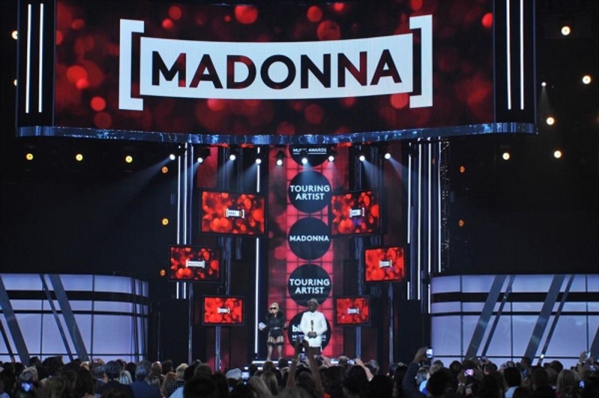 MADONNA, WILL.I.AM at 