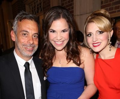Joe Mantello, Lindsay Mendez, Annaleigh Ashford  Photo
