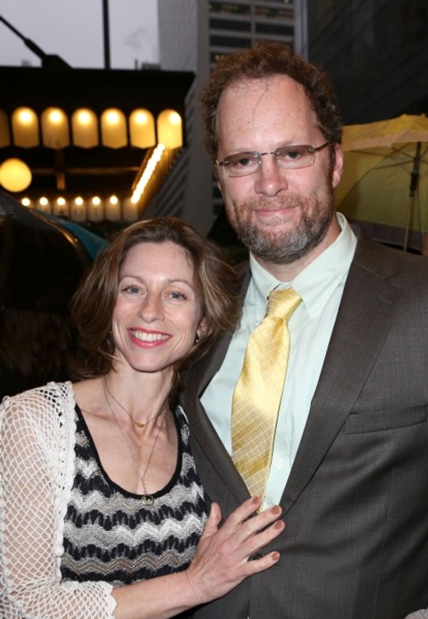 Shuler Hensley with wife Paula DeRosa  Photo
