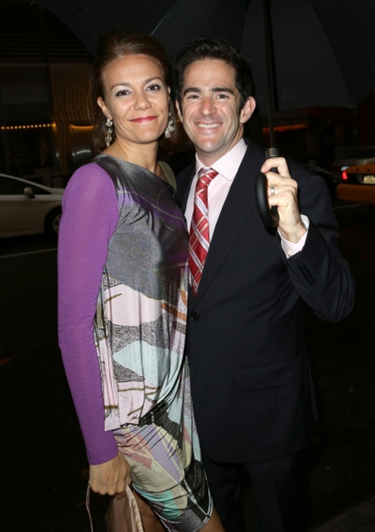 Andy Blankenbuehler & wife Elly at 