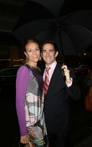Andy Blankenbuehler & wife Elly @ BroadwayWorld Andy Blankenbuehler & wife Elly Photo
