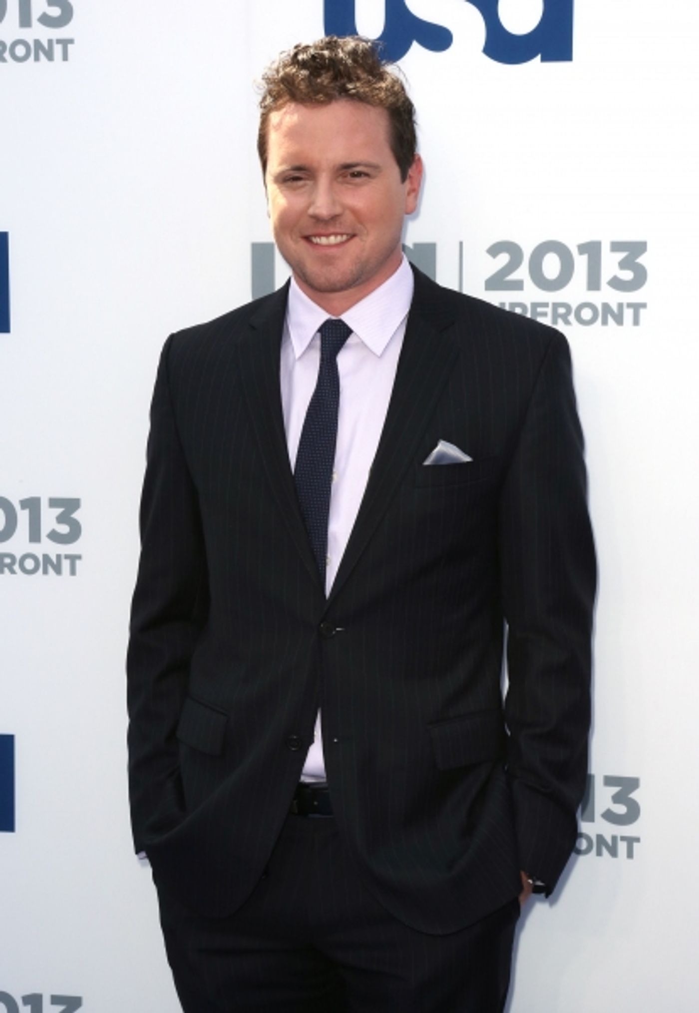 Photo Coverage: Aaron Tveit & More Gather for USA Upfronts in NYC  Image