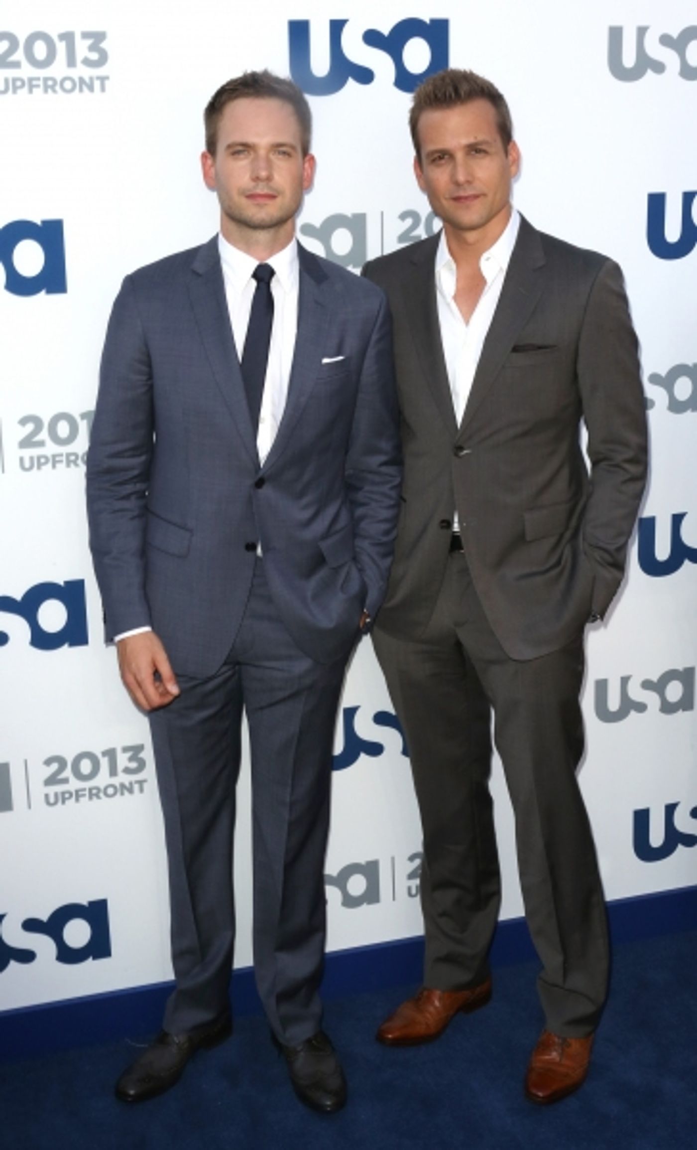Photo Coverage: Aaron Tveit & More Gather for USA Upfronts in NYC Image