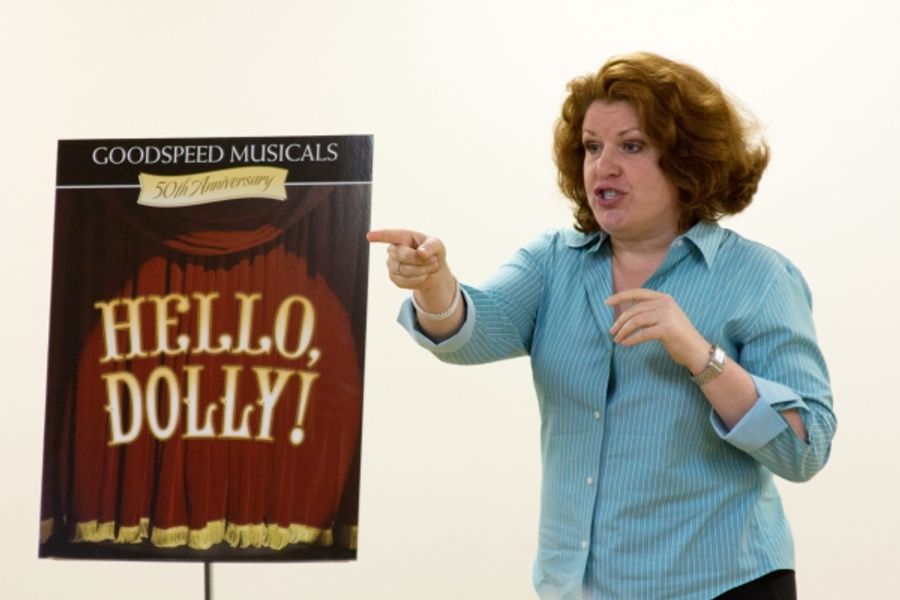 Photo Coverage: Klea Blackhurst, Ashley Brown & Cast of Goodspeed's HELLO DOLLY! Meets the Press Image