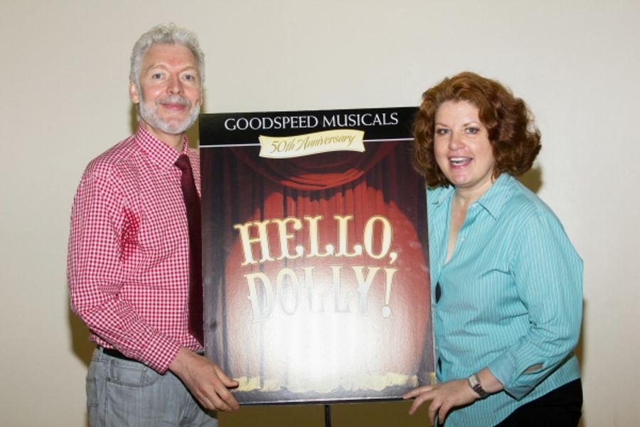 Photo Coverage: Klea Blackhurst, Ashley Brown & Cast of Goodspeed's HELLO DOLLY! Meets the Press Image