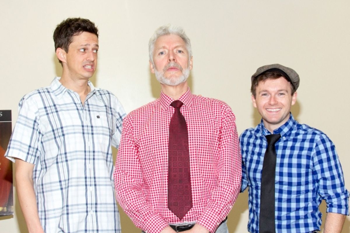 Spencer Moses, Tony Sheldon, Jeremy Morse at 