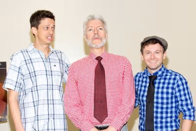 Spencer Moses, Tony Sheldon, Jeremy Morse Photo