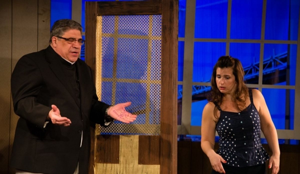 Vincent Pastore and Candice Guardino at 